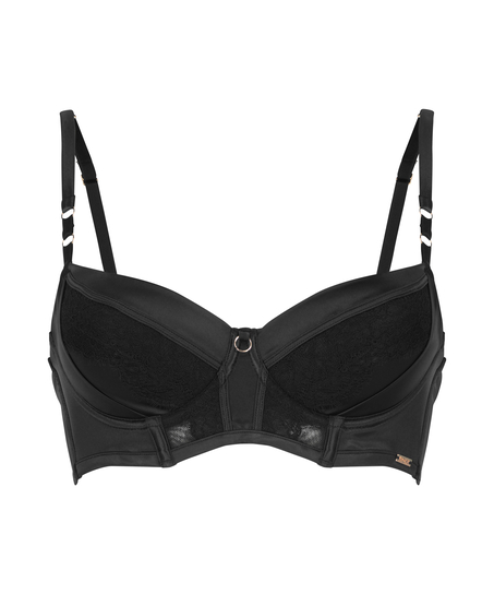 Soutien-gorge à armatures préformé Nicole, Noir