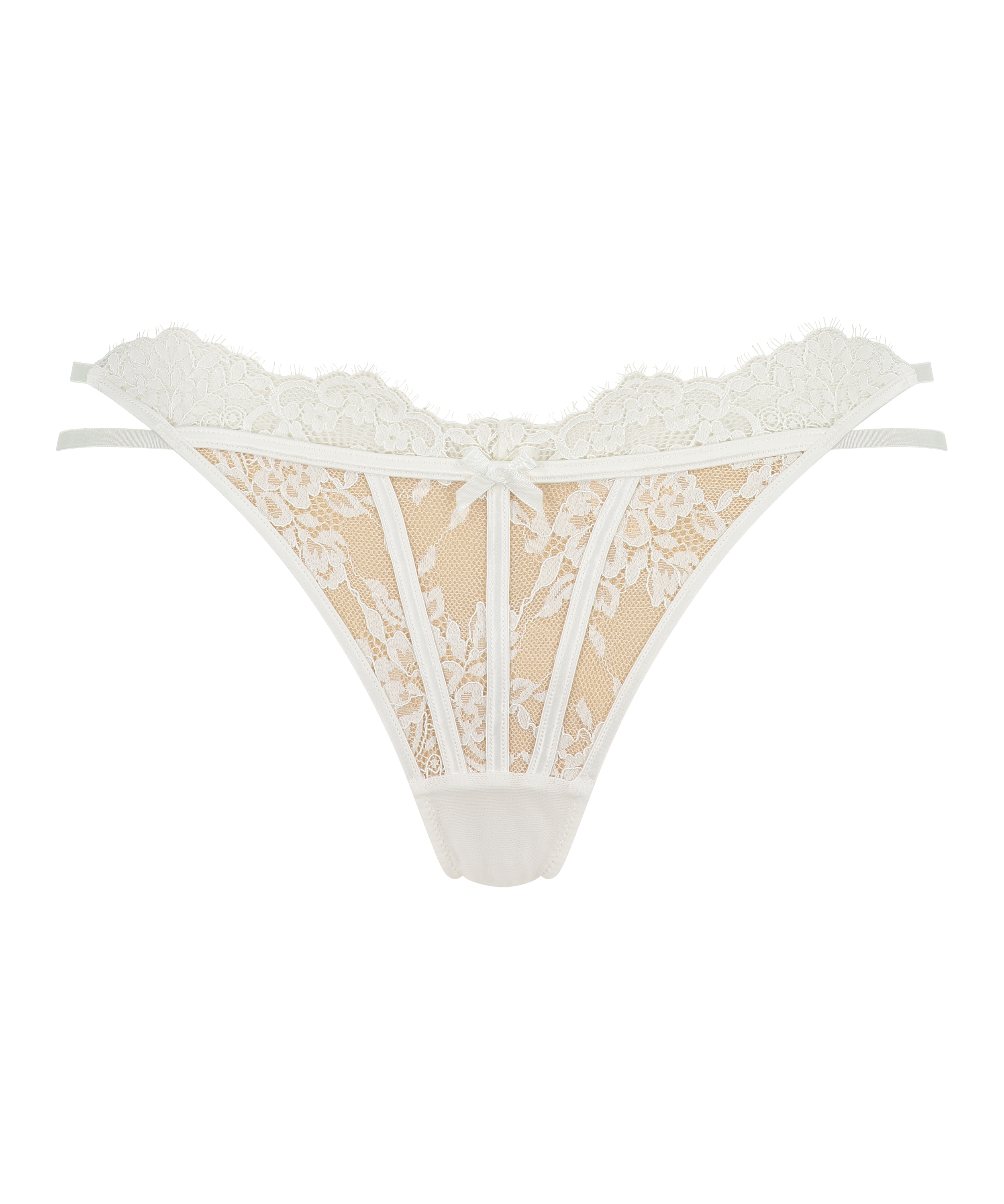 String jambes hautes Chlo, Blanc, main
