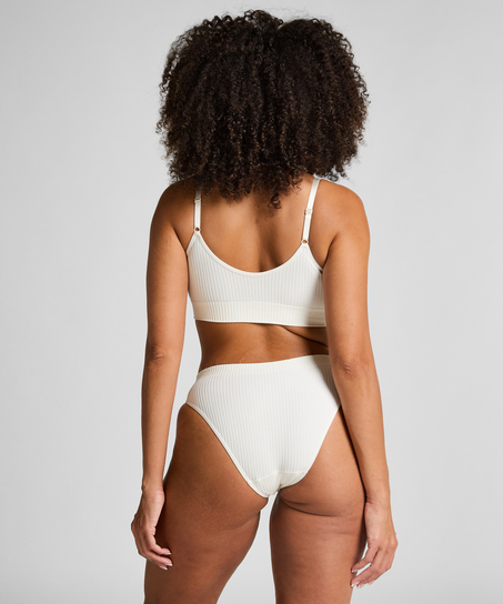 Slip br&eacute;silien Dianne, Blanc