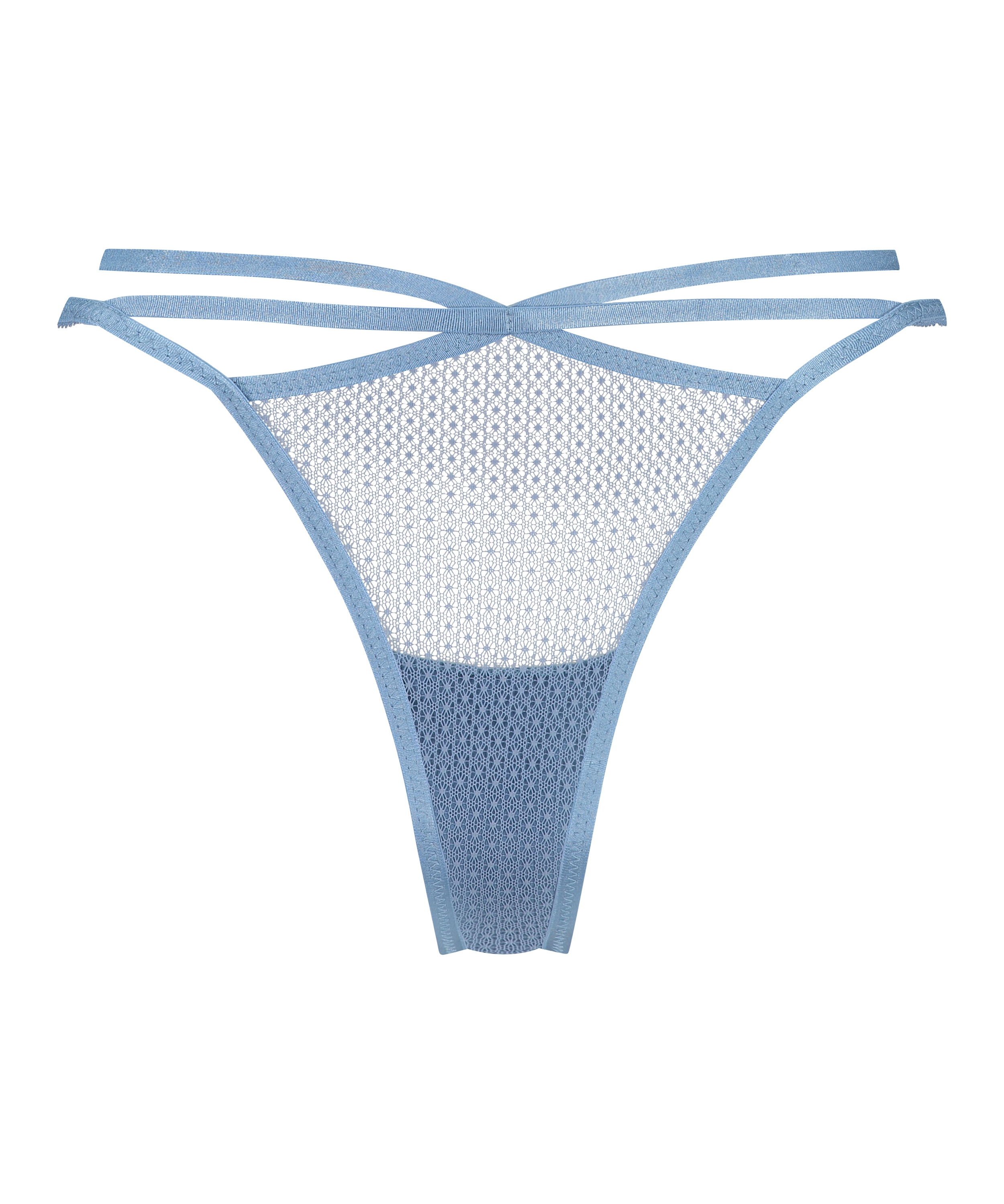 Slip mini brésilien Joy, Bleu, main