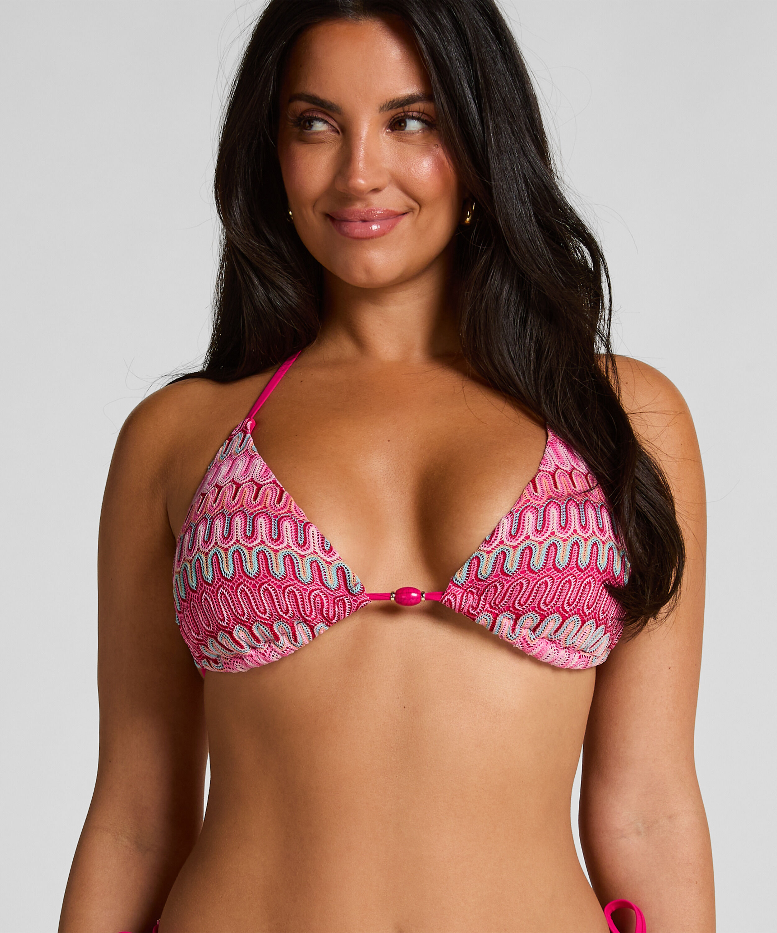 Haut de bikini triangle Cali, Rose Haut de bikini triangle Cali, Rose