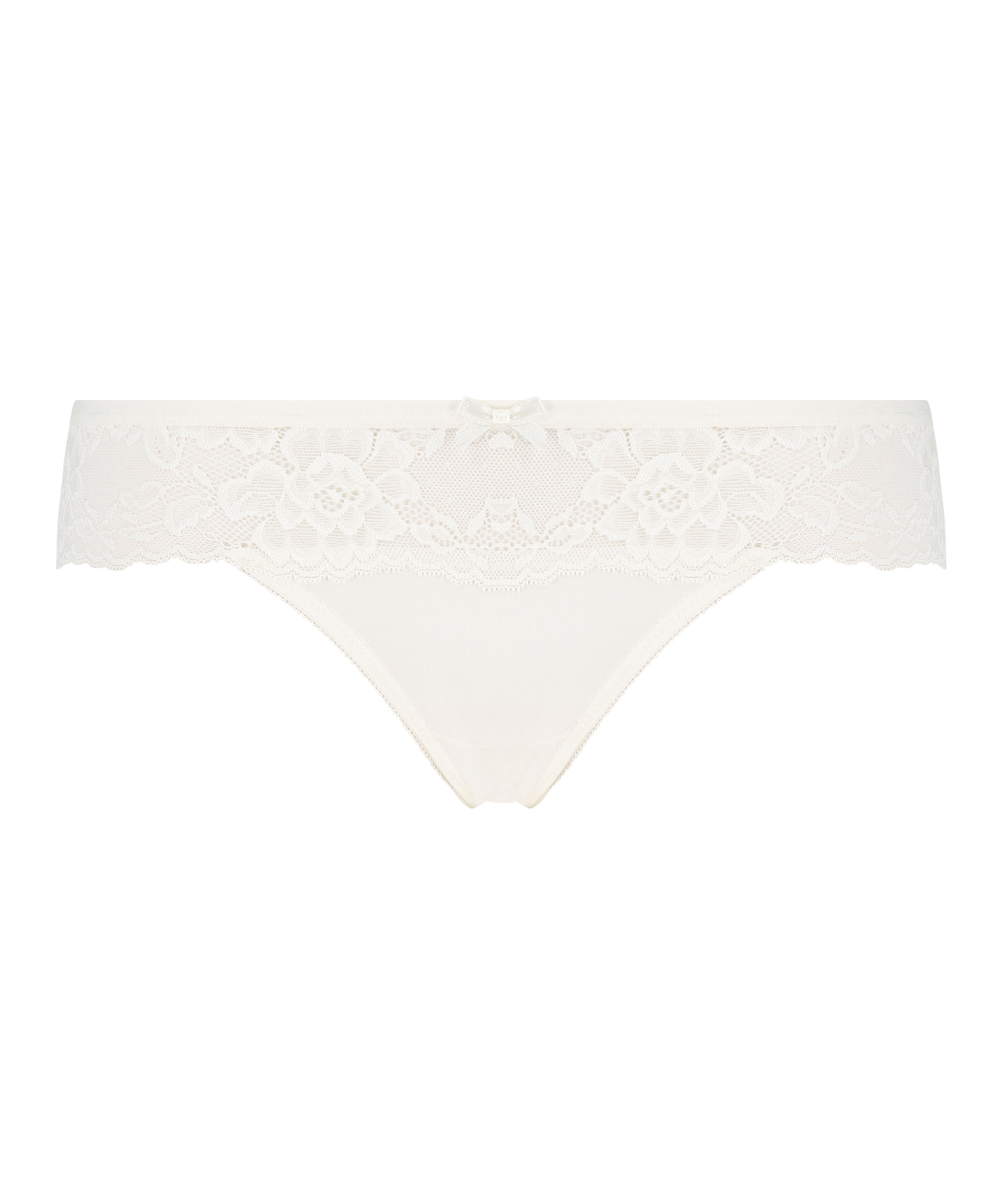 Boxer string Bianca, Blanc, main
