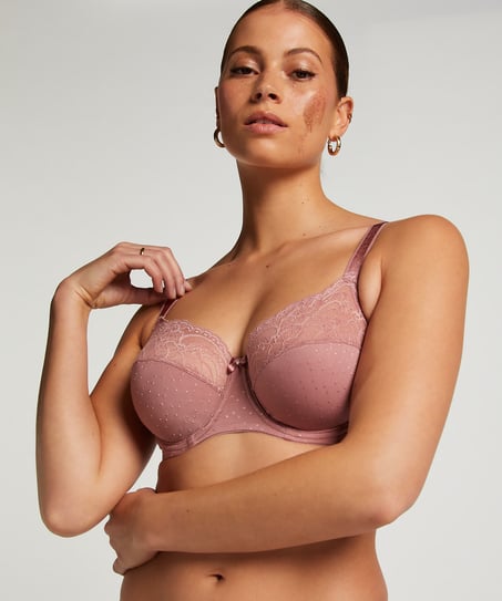 Soutien-gorge &agrave; armatures non-pr&eacute;form&eacute; Sophie, Rose