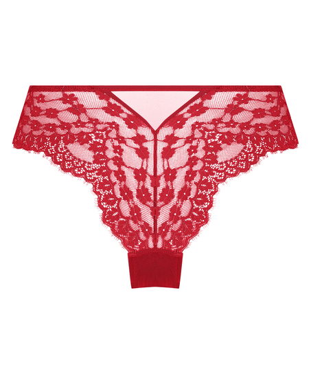 Slip brésilien Daisy, Rouge