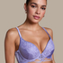 Soutien-gorge push-up à armatures préformé Charlie, Violet