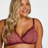 Soutien-gorge d’allaitement préformé Rose, Rouge