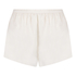 Short en satin Minimal, Blanc