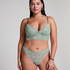 Soutien-gorge sans armatures préformé Andrea, Vert