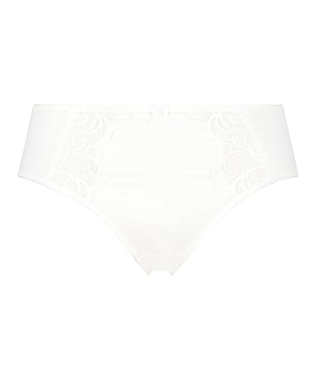 Slip taille haute Diva, Blanc