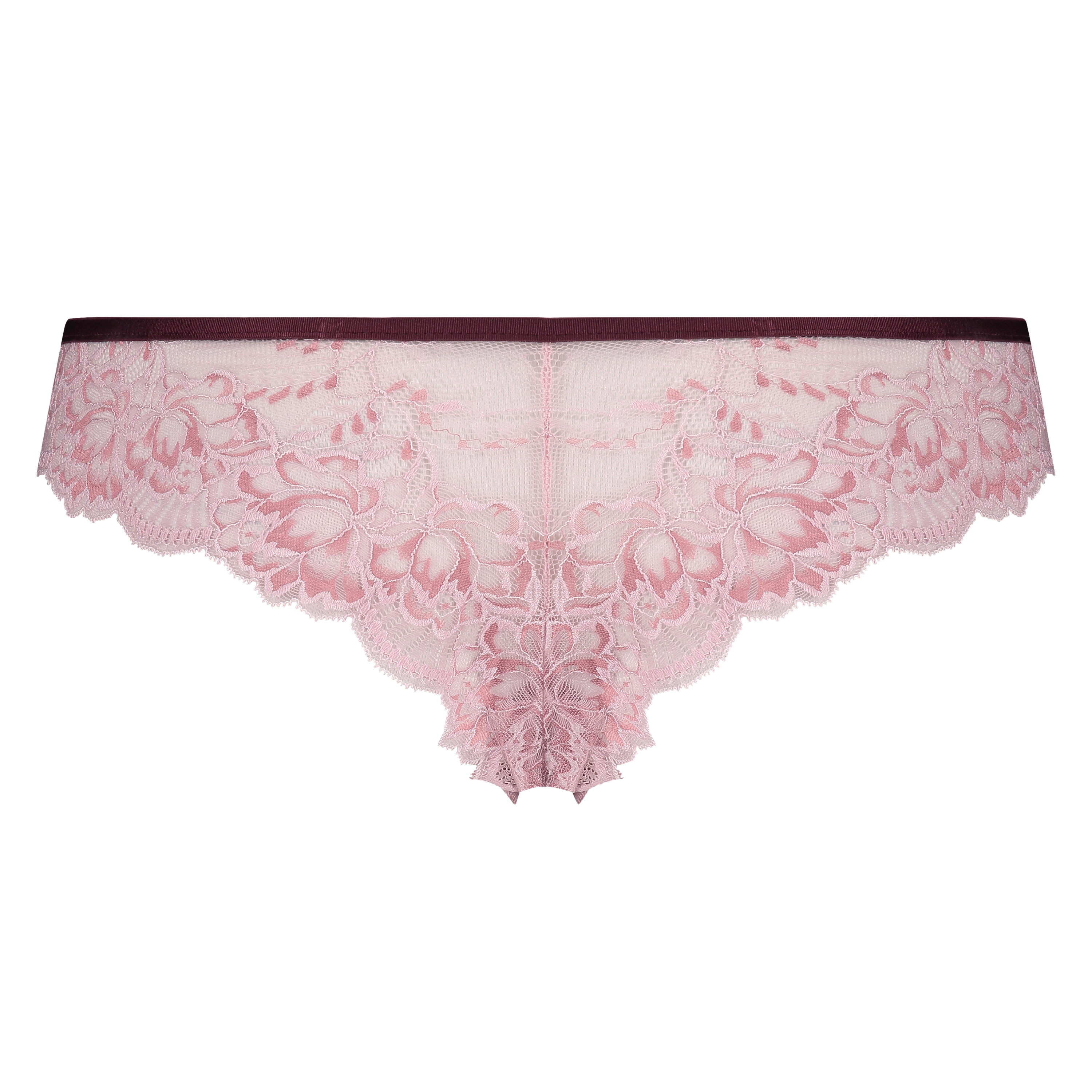 Slip brésilien Regular Pepper, Rose, main