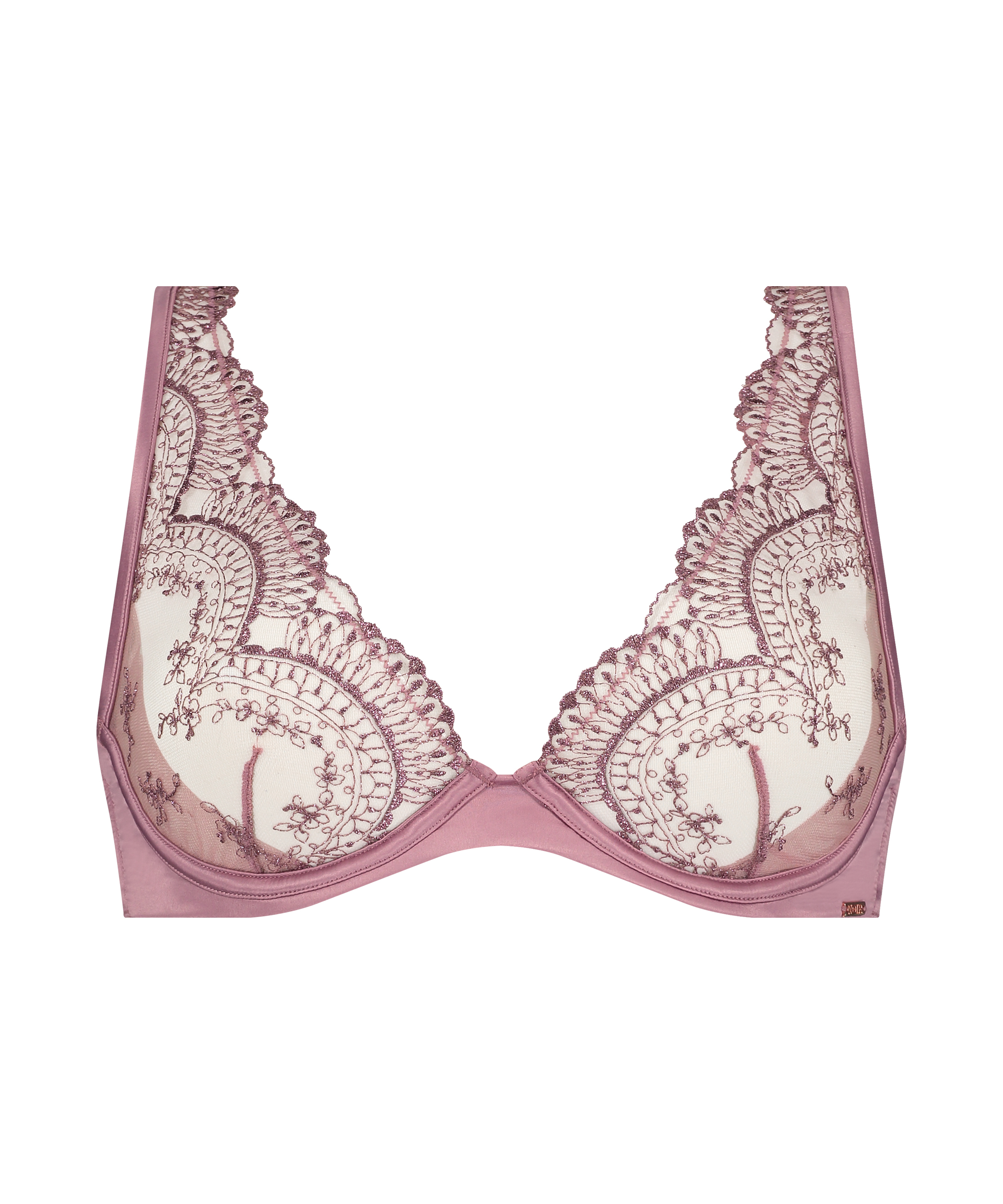 Soutien-gorge à armatures non-préformé Christine, Rose, main