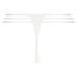 Tanga string Lillian, Blanc