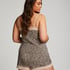Ensemble de pyjama court Cami, Beige