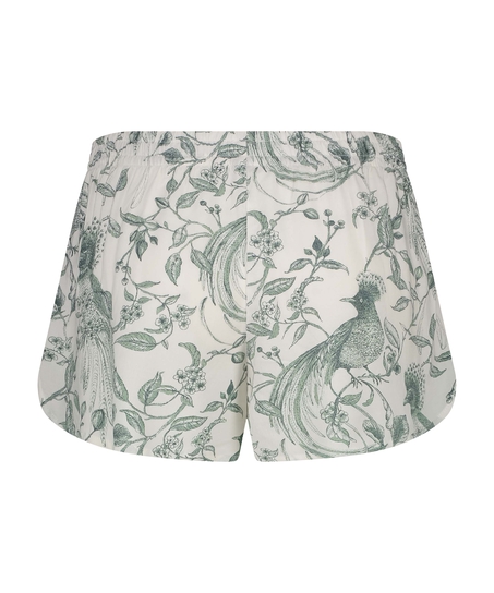 Short de pijama, Blanc