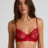 Soutien-gorge non-rembourré à armatures Isabelle, Rouge