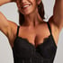 Soutien-gorge à armatures préformé longline Arabella, Noir