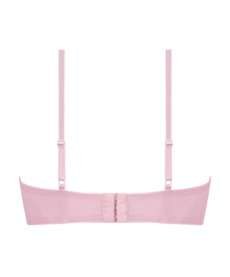 Soutien-gorge à armatures longline préformé Juliette, Rose