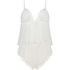 Ensemble Cami Mousseline Plissé, Blanc