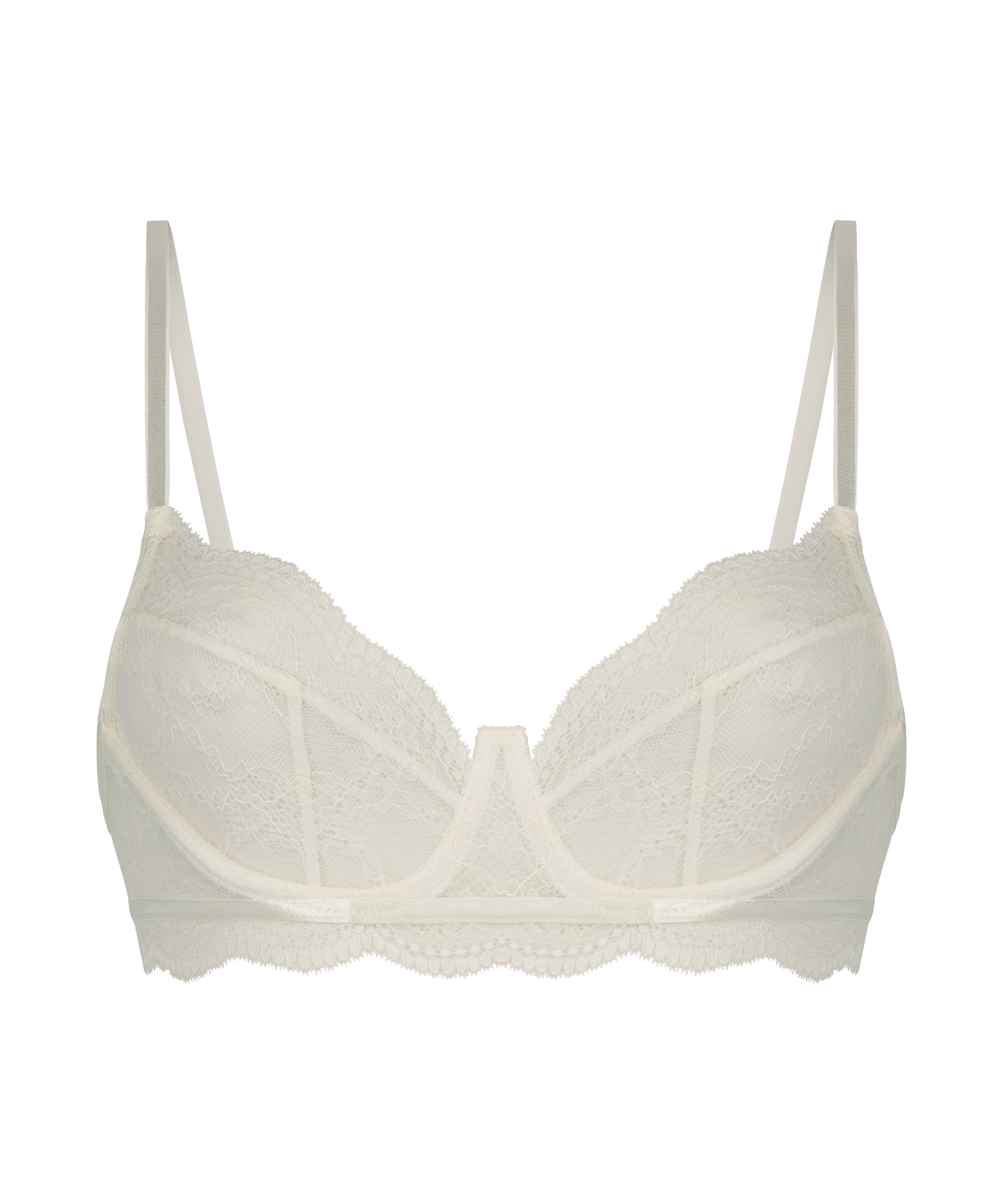 Soutien-gorge non-rembourré à armatures Isabelle, Blanc, main