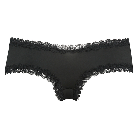Slip brésilien V-shape micro, Noir