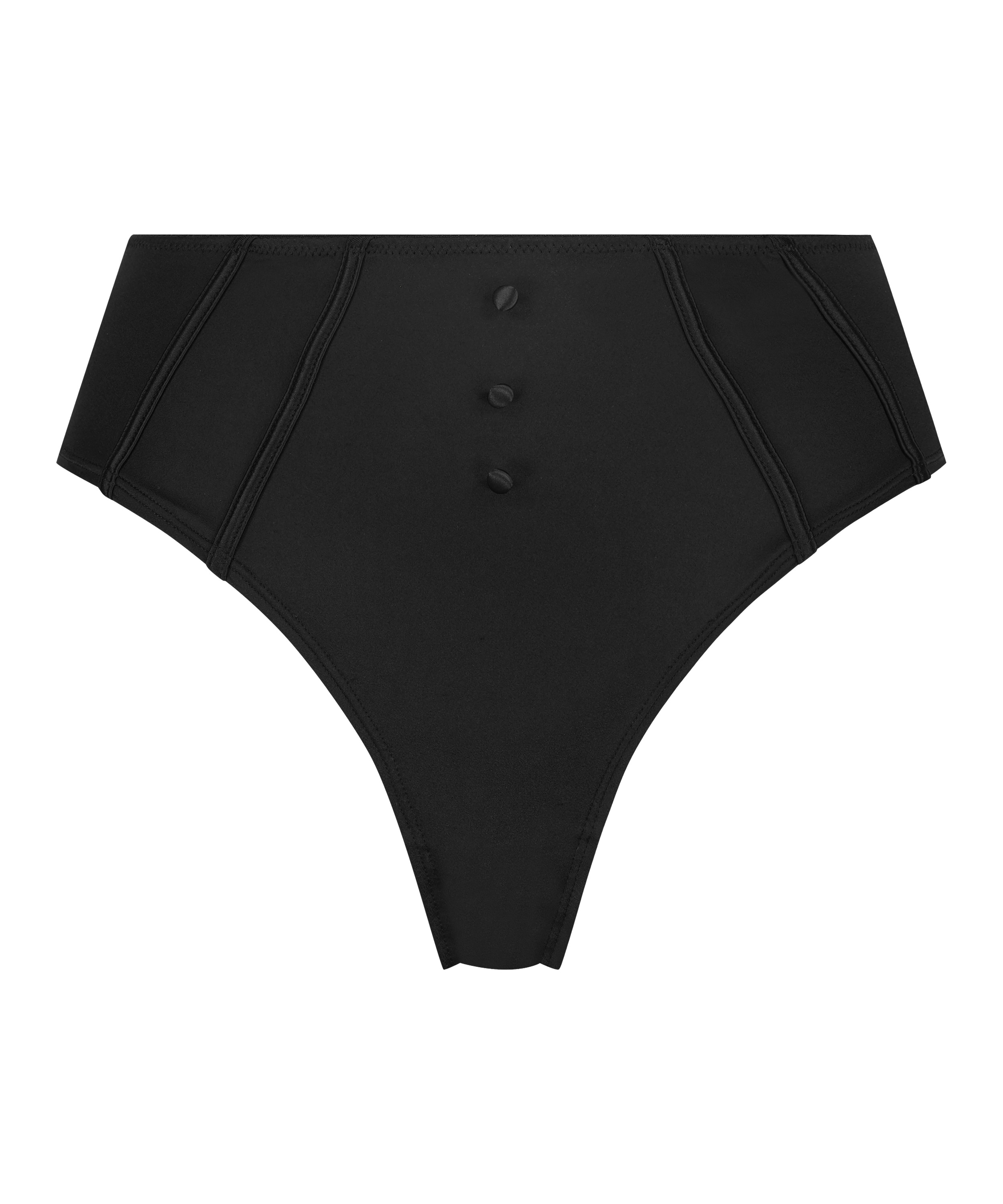 Slip brésilien Bridget Bunny, Noir, main