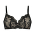 Soutien-gorge à armatures non-préformé Helena, Noir