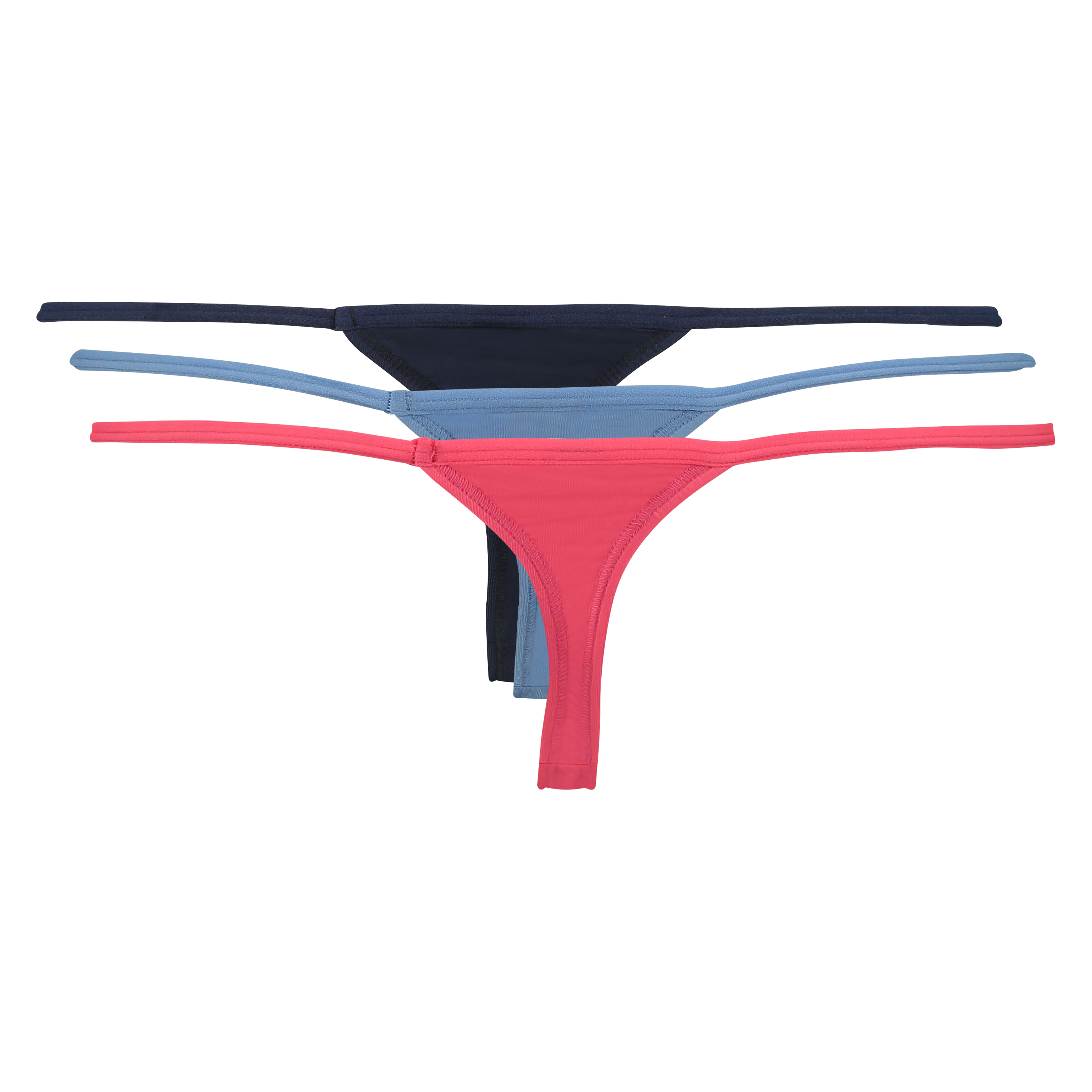 3-pack tangas micro, Rose, main