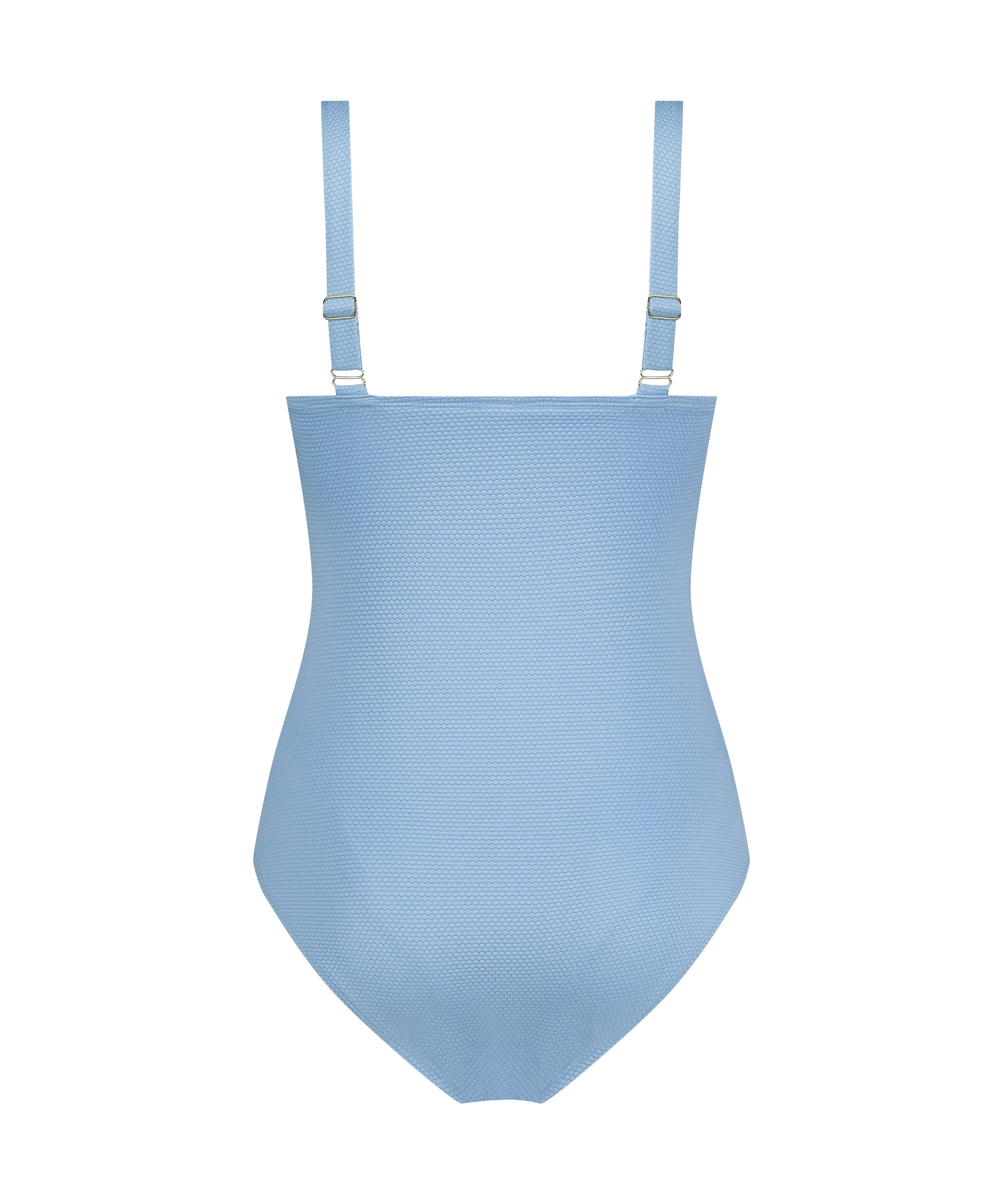 Maillot de bain Shaping Scallop, Bleu, main
