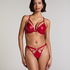 Soutien-gorge à armatures préformé push-up Faye, Rouge