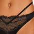 String taille haute Lexi, Noir