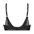 Soutien-gorge d'allaitement rembourré à armatures Adelaide, Noir