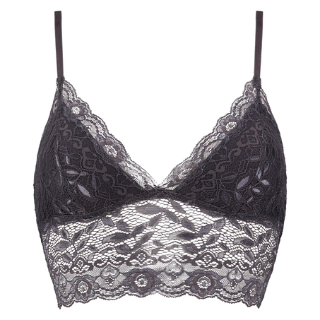 Brassière longline Fancy, Gris