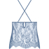 Camisole Lace Delphine, Bleu
