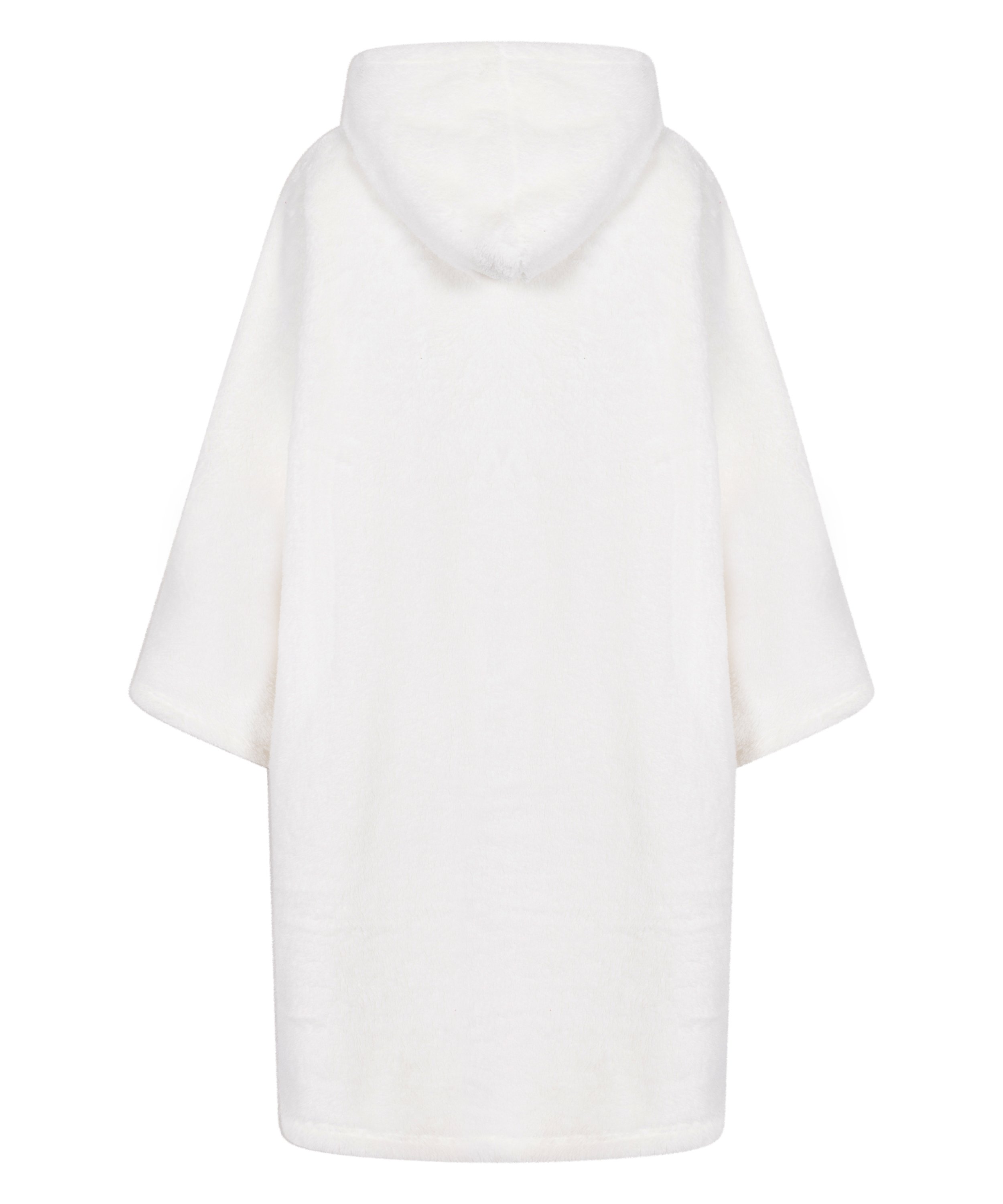 Robe polaire Snuggle Lounge, Blanc, main
