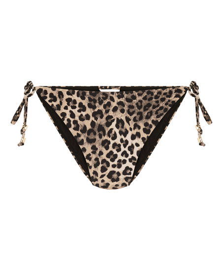 Bas de bikini Animalia, Marron