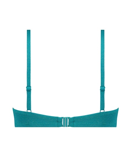 Haut de bikini Relief, Vert