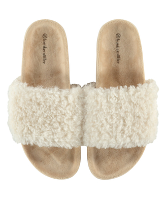 Chaussons Suze, Beige