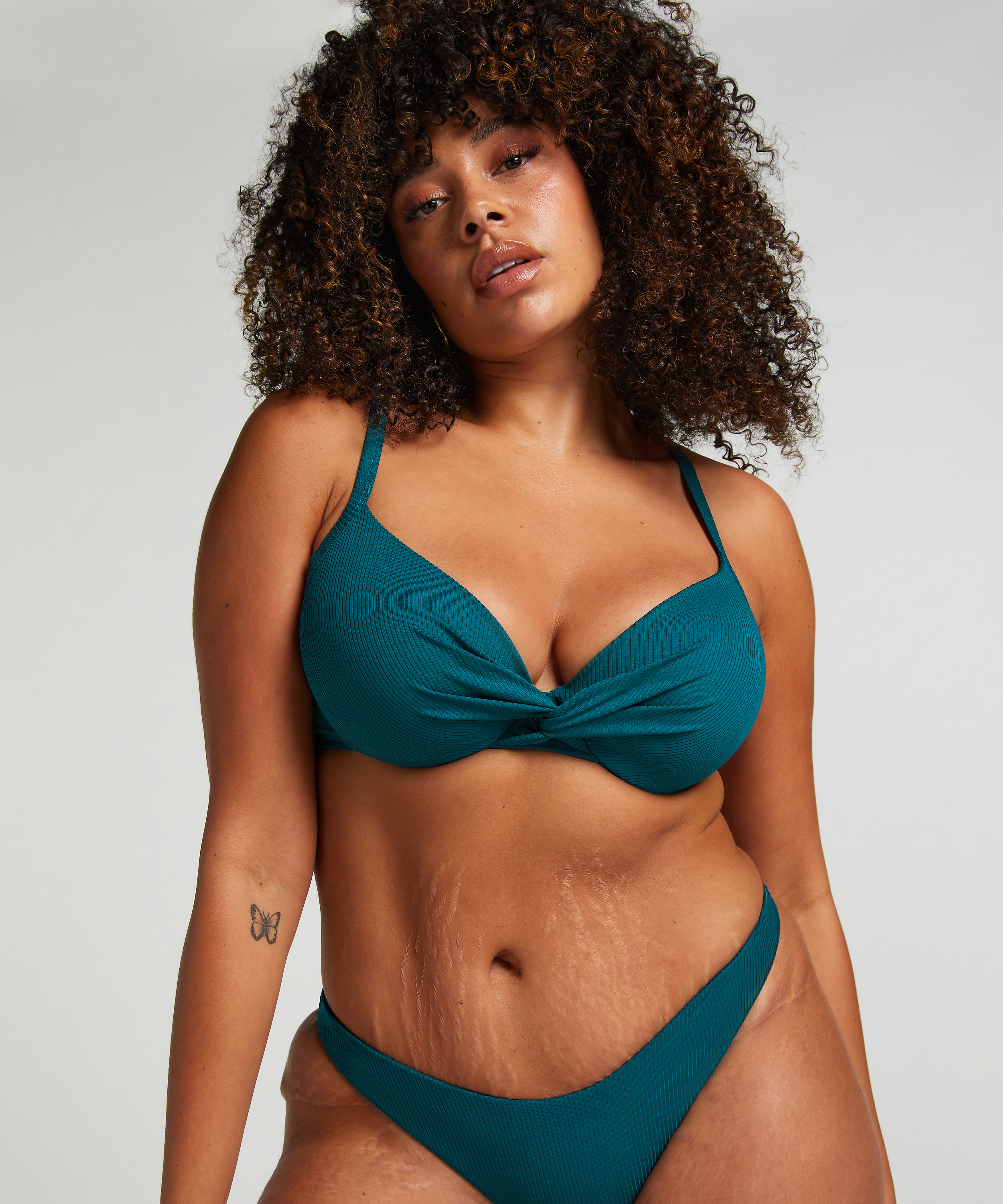 Haut de bikini Eclipse, Vert, main