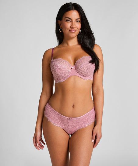 Soutien-gorge à armatures non-préformé Marine, Rose