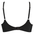Soutien-gorge &agrave; armatures pr&eacute;form&eacute; Satin fleece, Noir