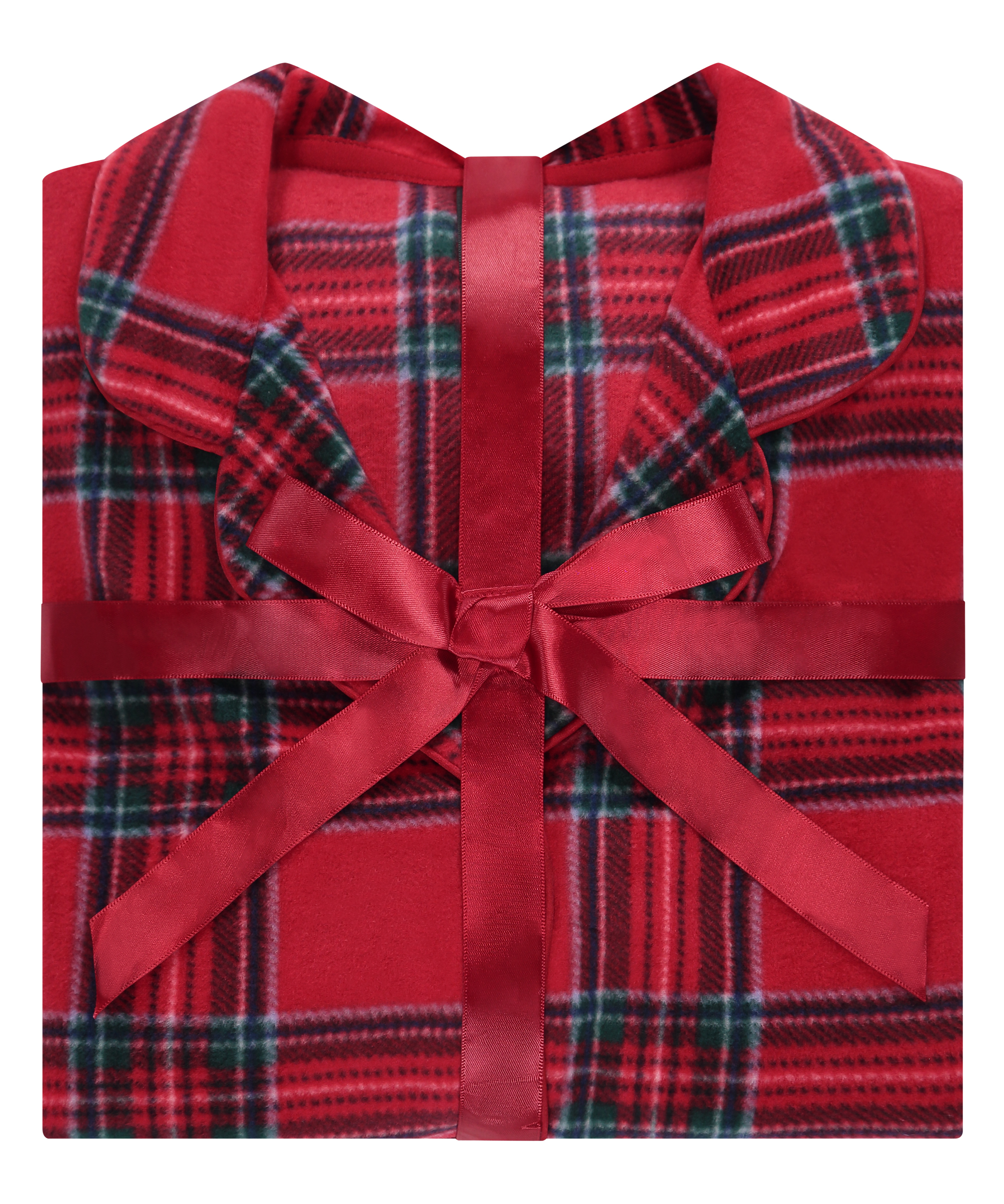 Ensemble pyjama Fleece, Rouge, main