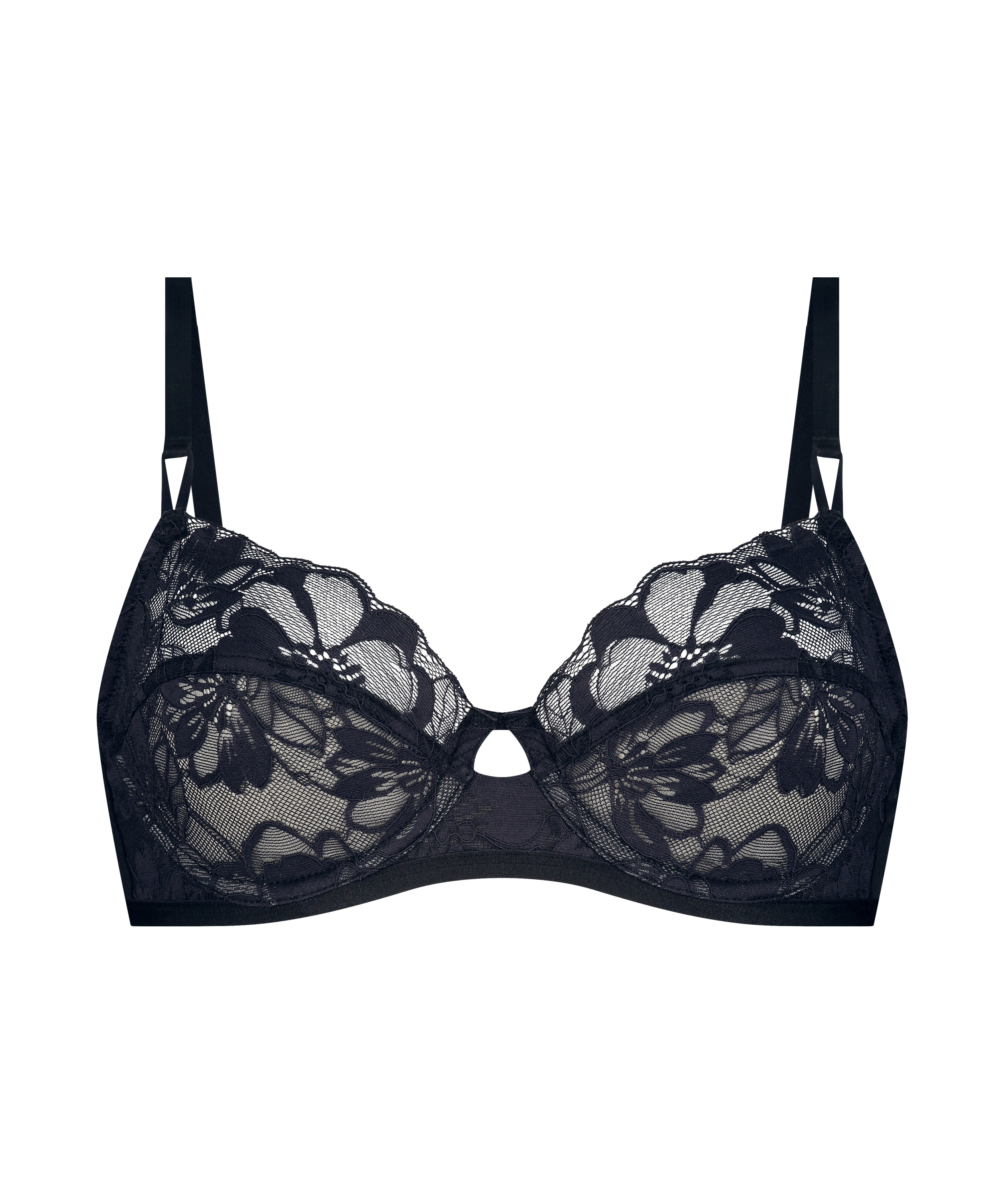 Soutien-gorge à armatures non-préformé Sophia, Noir, main