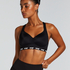 HKMX Soutien-gorge de sport The All Star Maintien niveau 2, Noir