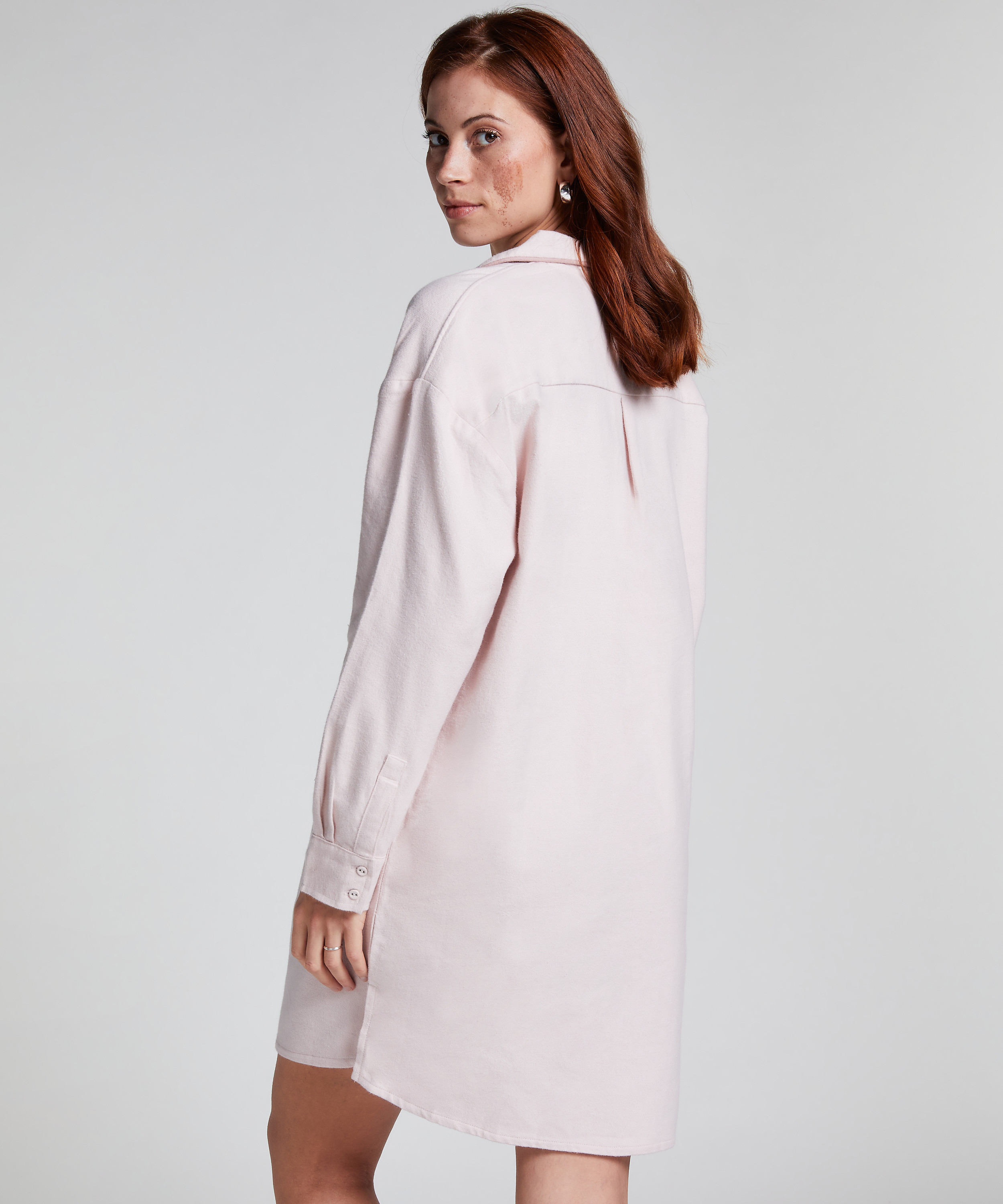 Chemise de nuit Flanel, Violet, main