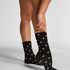 Chaussettes courtes en modal, Noir