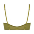 Soutien-gorge à armatures préformé longline Amelie, Vert
