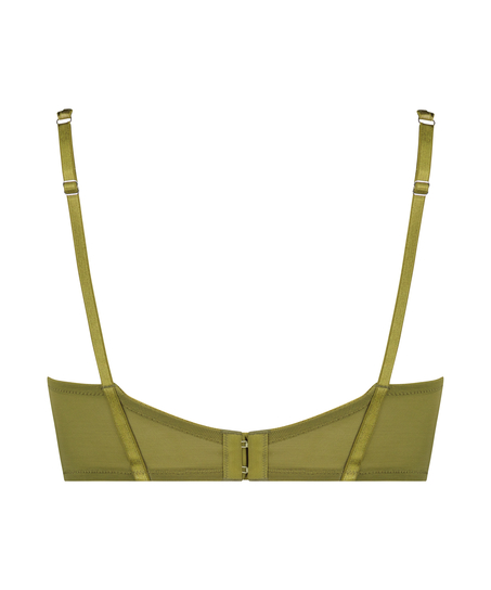 Soutien-gorge à armatures préformé longline Amelie, Vert