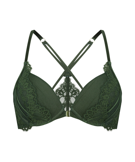Soutien-gorge à armatures préformé push-up Miley, Vert