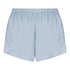 Short en satin Minimal, Bleu