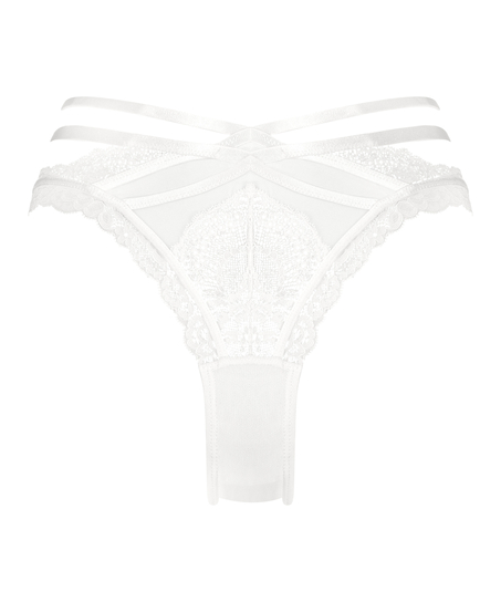 Slip brésilien Janine, Blanc